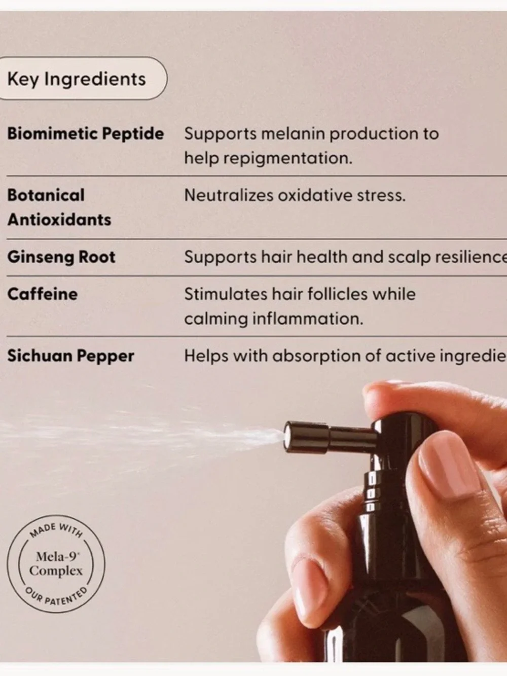 NIB To The Root® Scalp Serum — Anti-Grey & Density Serum 2.2 fl oz